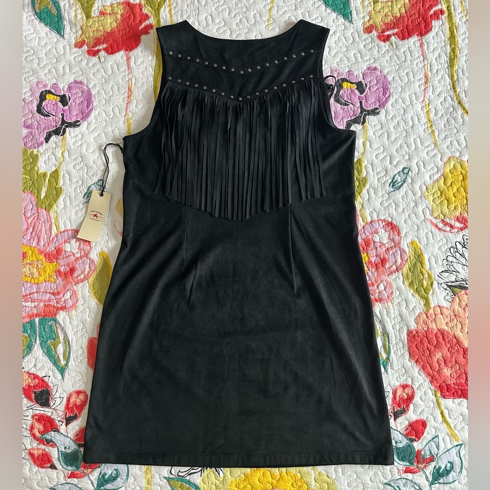 Idyllwind Queen of Country Black Fringe Dress - Picture 3 of 6